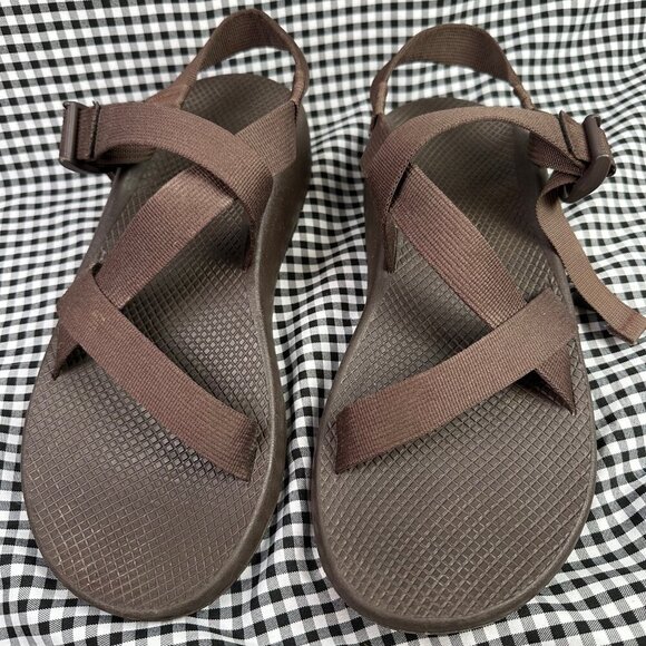 Chaco Chocolate Brown Men's Gorpcore Hiking Water Sandals Size 13 - Picture 2 of 4